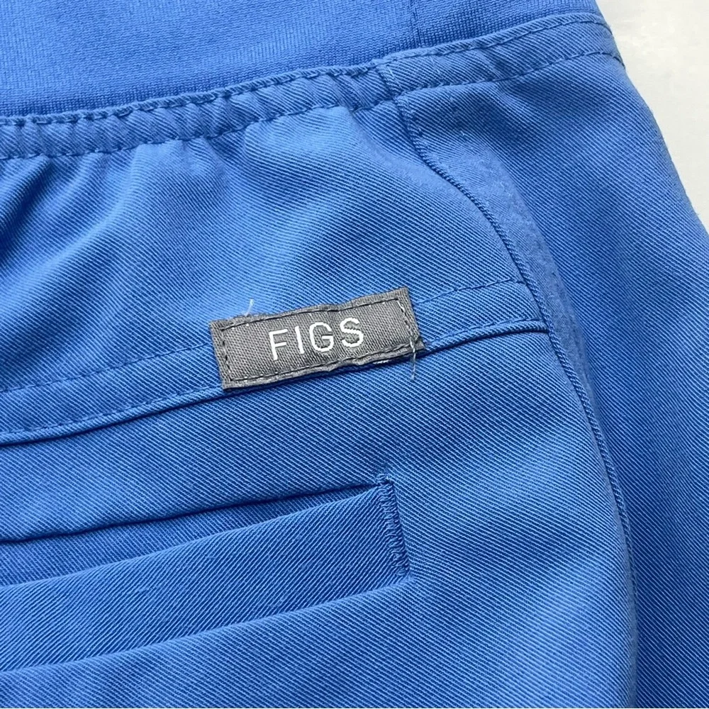 FIGS Technical‎ Collection Mens Axim Cargo Scrub Pant Size Small Blue *FLAWED